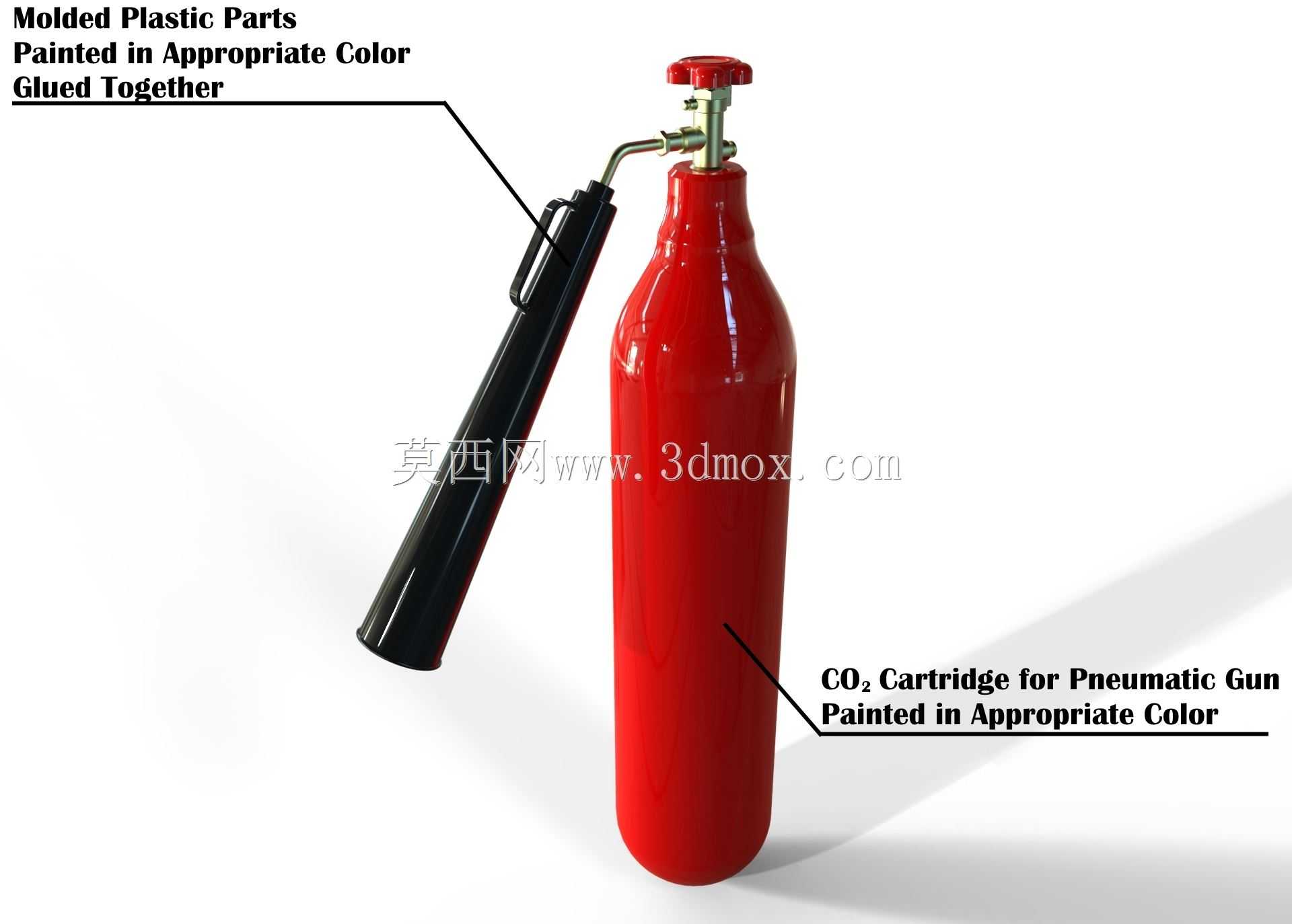 玩具灭火器(比例1:10)