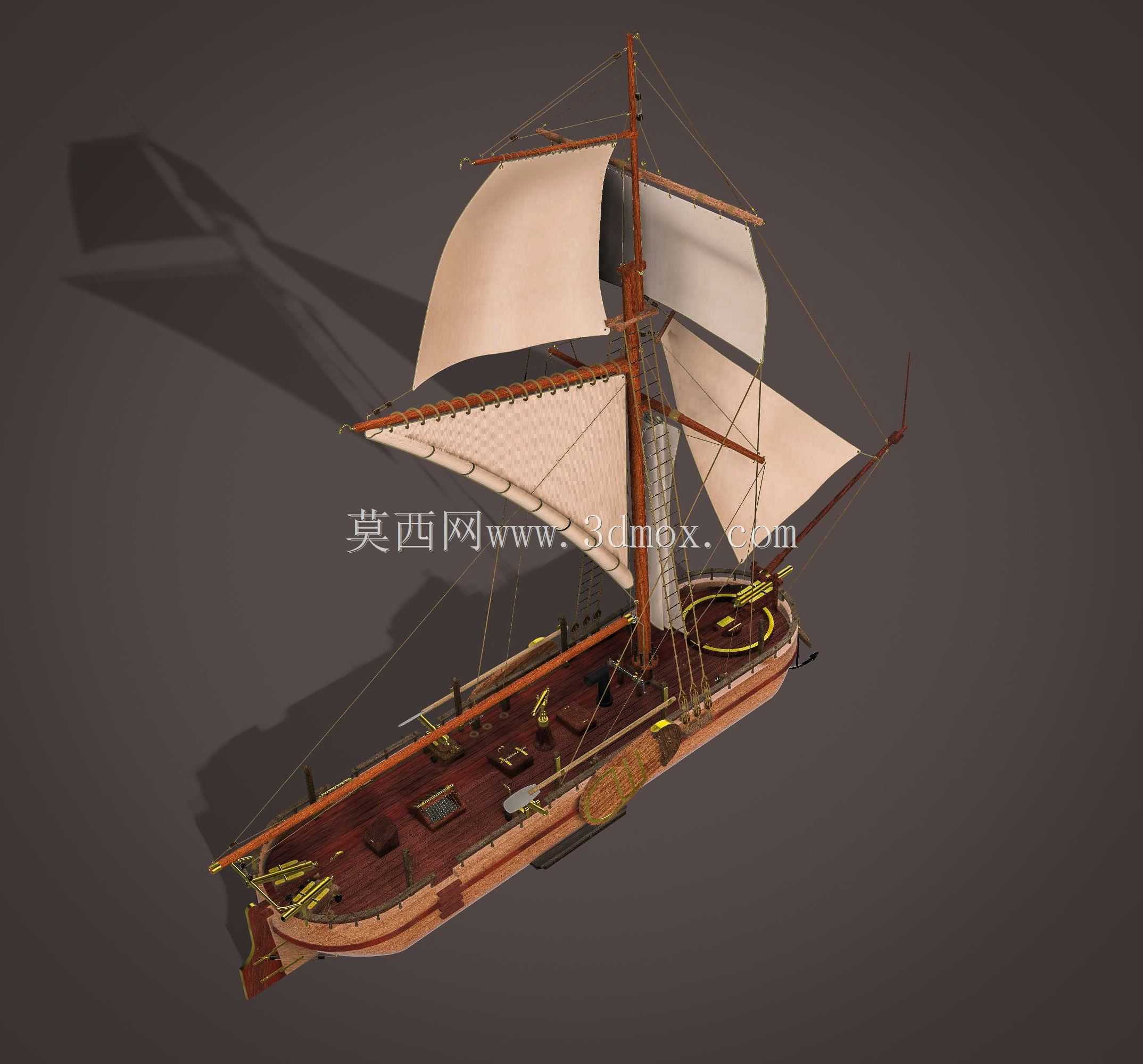 荷兰平底炮舰