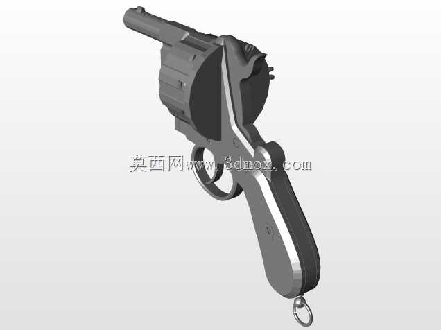 Lefaucheux M1858第三型12毫米10发短枪管(3D打印套件玩具枪)