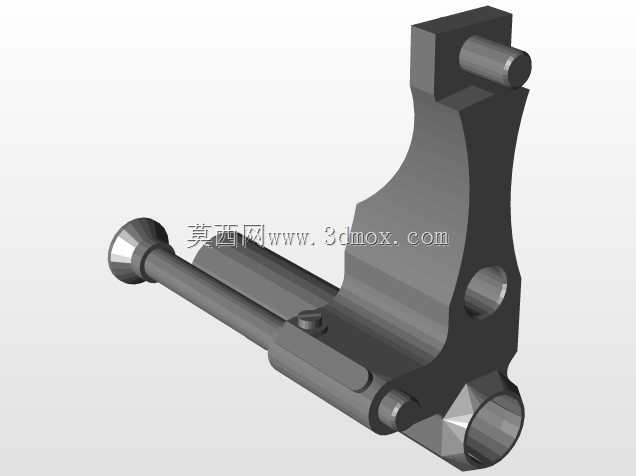 Lefaucheux M1858第三型12毫米10发短枪管(3D打印套件玩具枪)