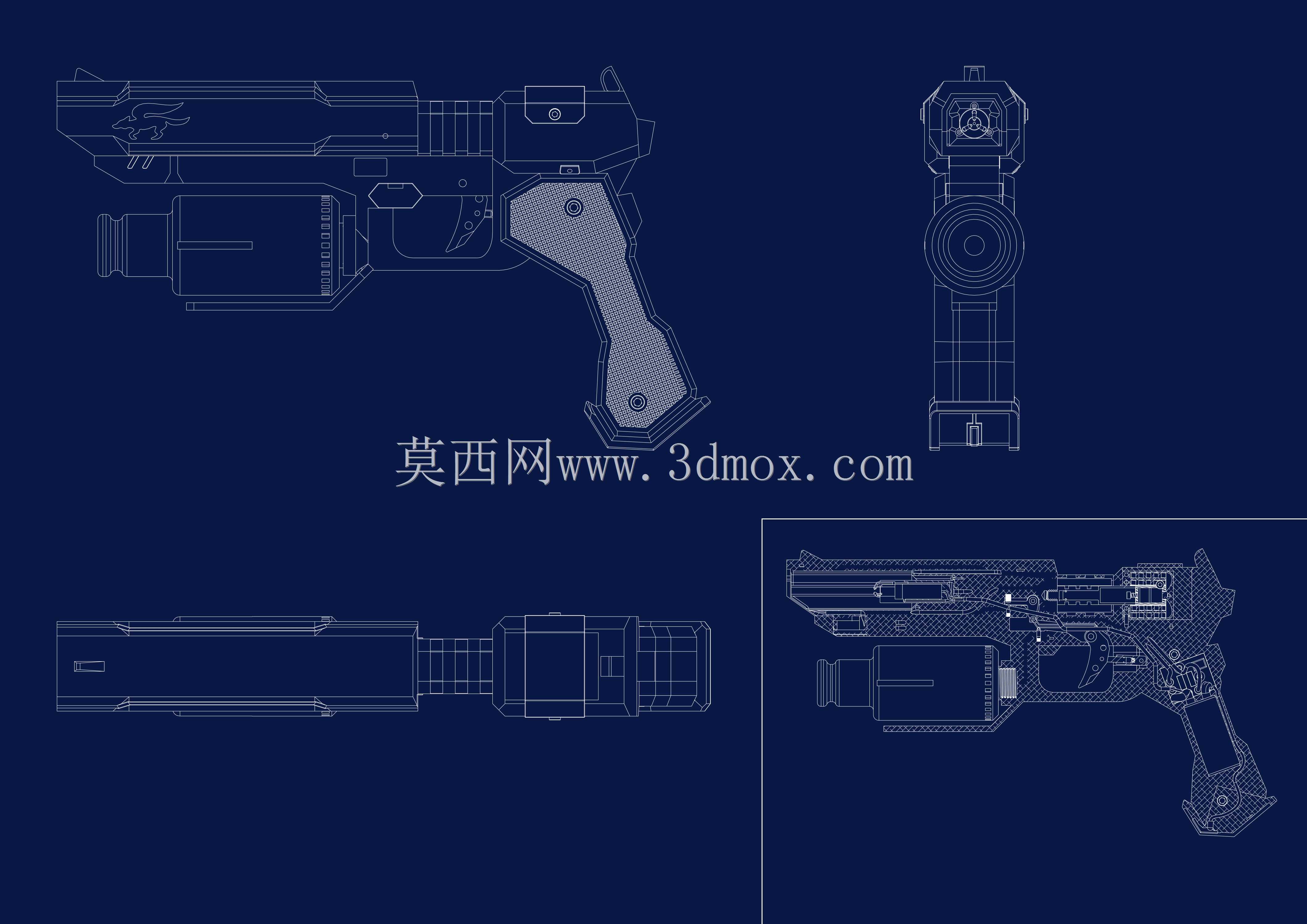 Fox Mccloud�ı�ը������ȫ��ϸ��SolidWorks�ļ���