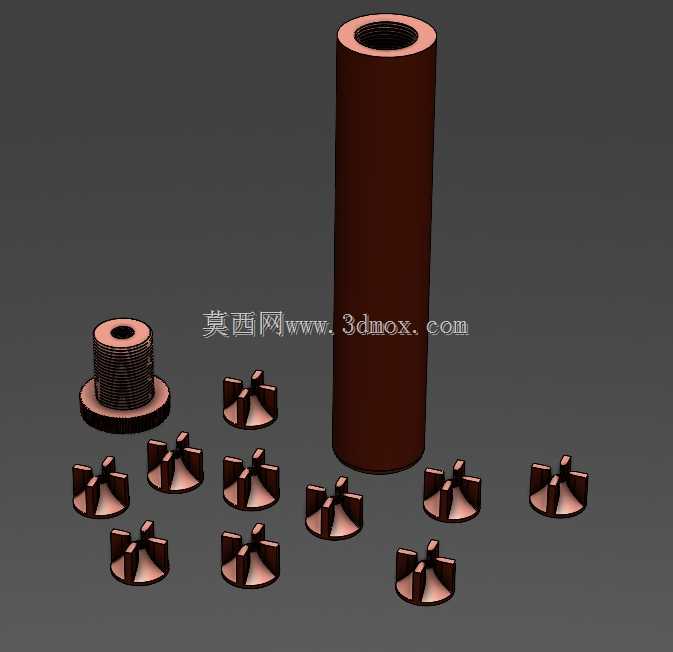 三维可打印抑制器