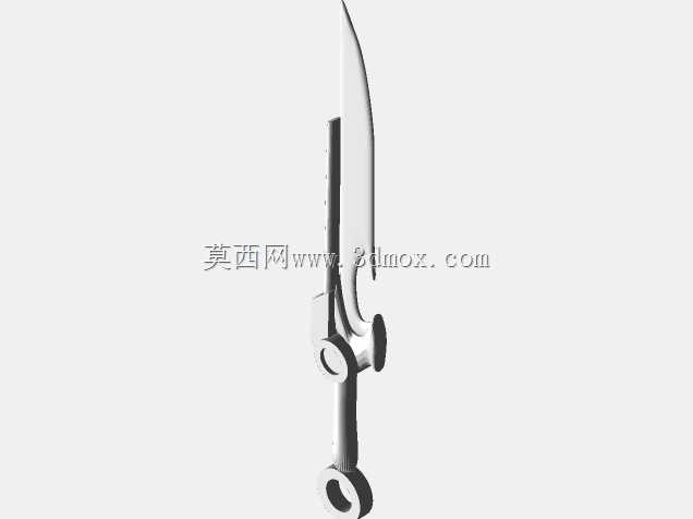 梦幻枪刃钥匙链