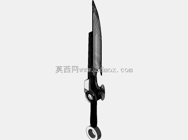 梦幻枪刃钥匙链