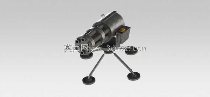 盖特林枪SolidWorks 2011