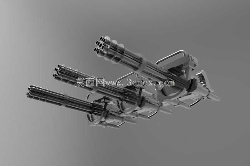 盖特林枪SolidWorks 2011