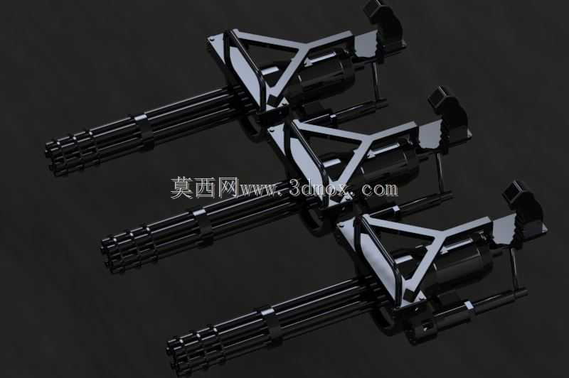 盖特林枪SolidWorks 2011