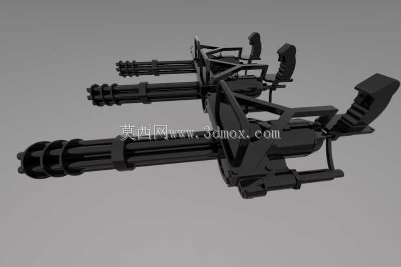盖特林枪SolidWorks 2011