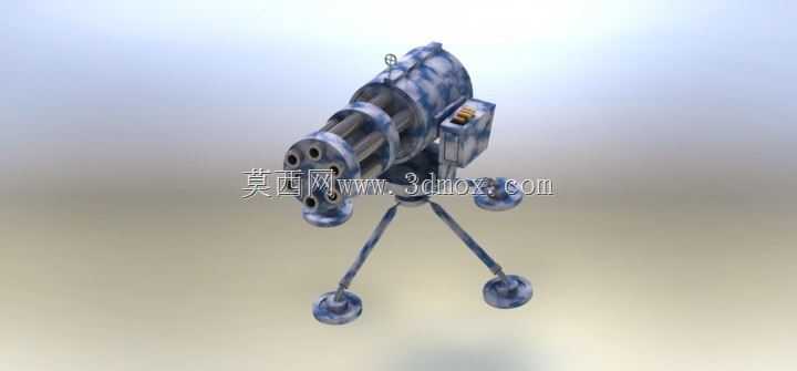 盖特林枪SolidWorks 2011