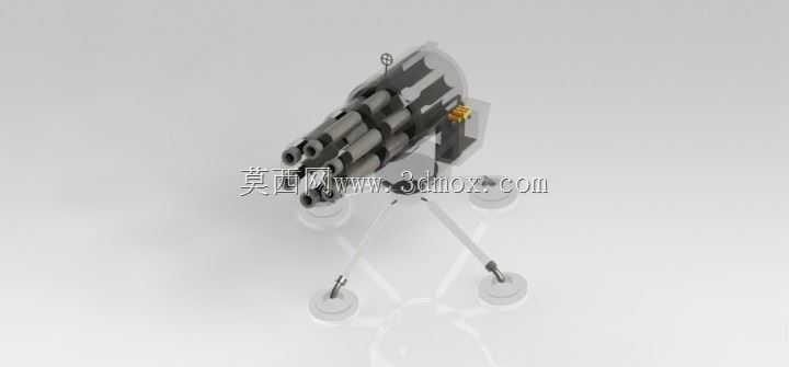 盖特林枪SolidWorks 2011