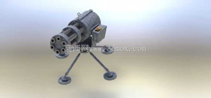 盖特林枪SolidWorks 2011