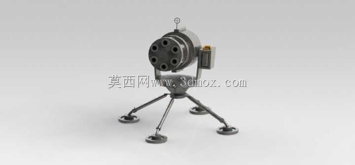 盖特林枪SolidWorks 2011
