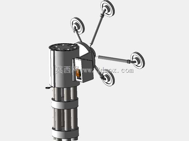 盖特林枪SolidWorks 2011