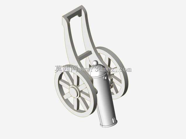 用于3D打印的玩具大炮