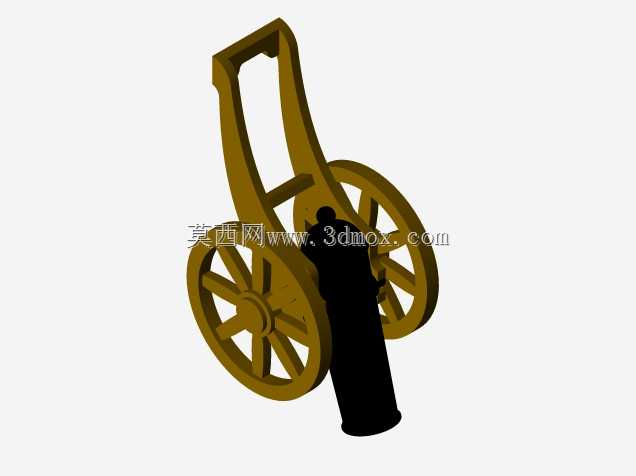 用于3D打印的玩具大炮