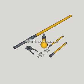 复制品Tannenberg枪(3D打印套件玩具枪)