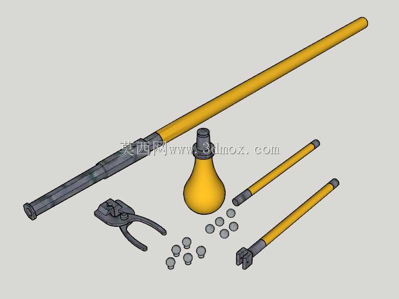 复制品Tannenberg枪(3D打印套件玩具枪)