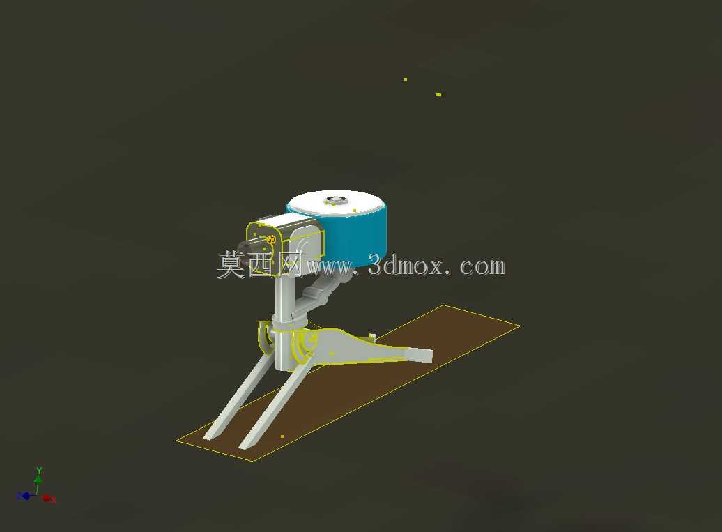 堡垒2队1级蓝色哨兵枪