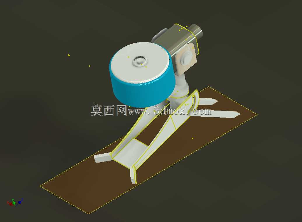 堡垒2队1级蓝色哨兵枪