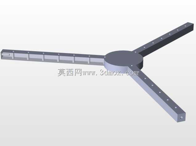 武器载体与制导三脚架设计