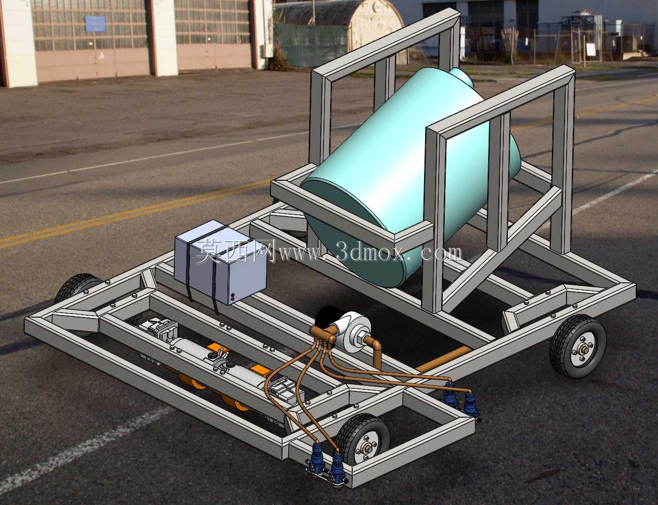 机器人道路标记SOLIDWORKS