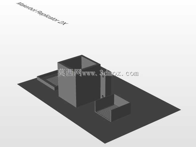 3D打印机空气滤清器体