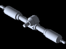 ����������ʽС����ת��445mm