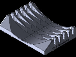 3D打印机玻璃存储架