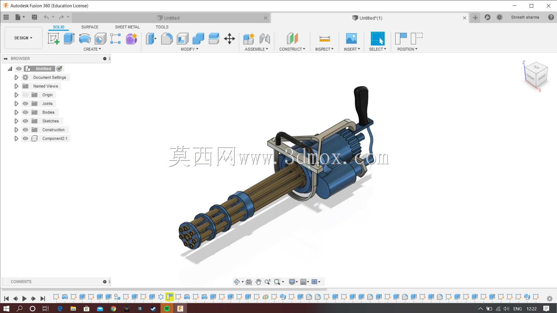 1876��fusion 360�еļ����ֻ�ǹ