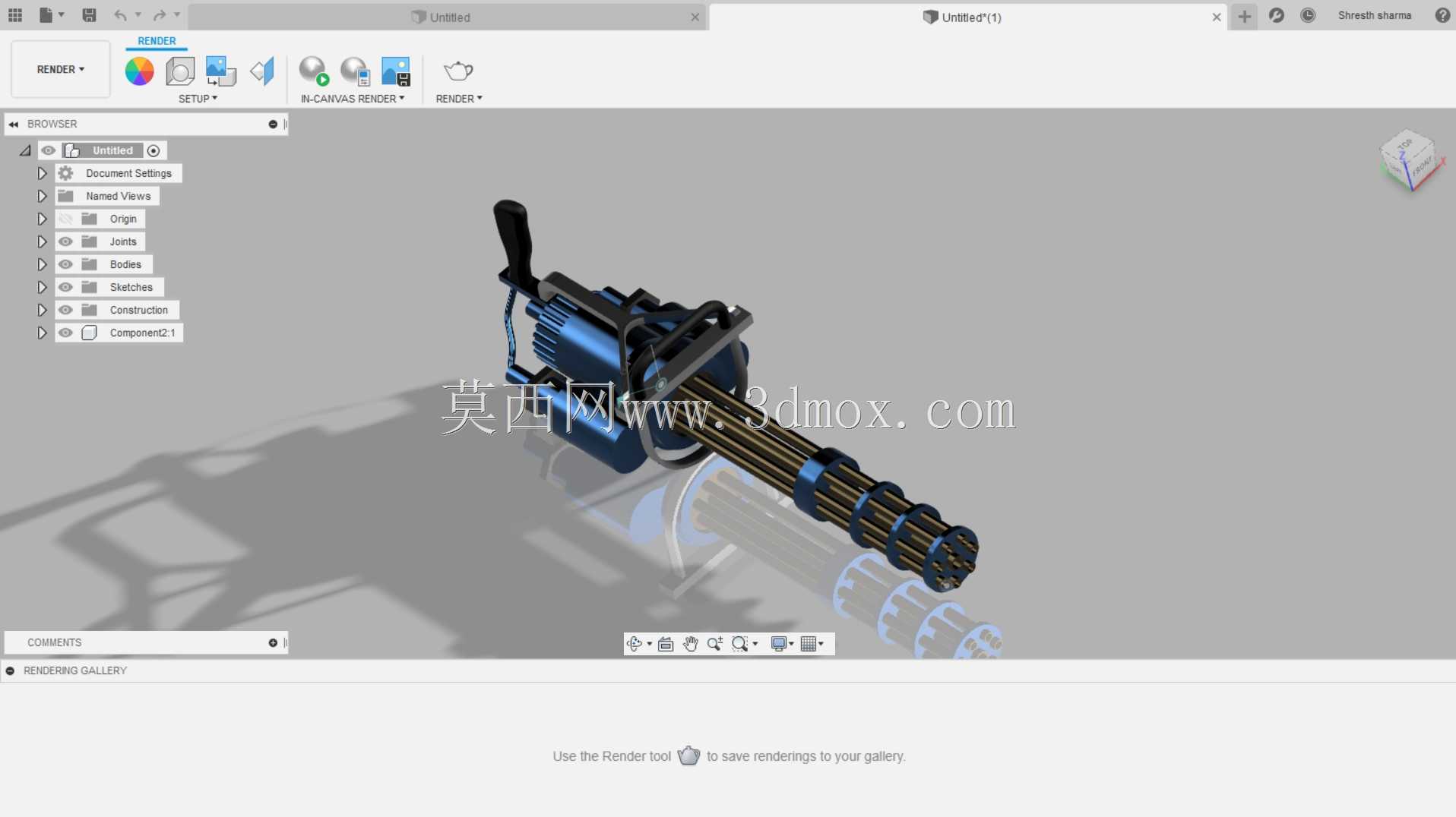 1876��fusion 360�еļ����ֻ�ǹ