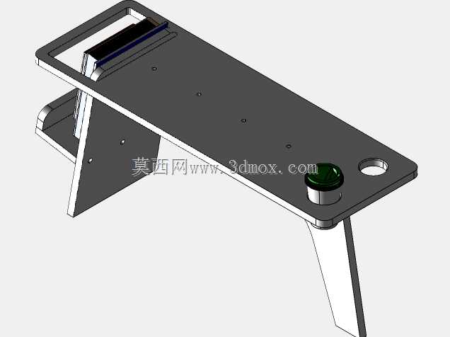 带小书架的长凳-DIY