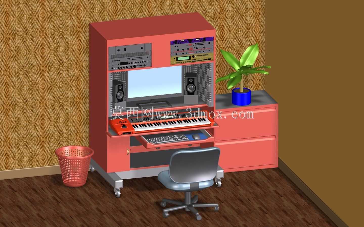 超小型音乐工作室家具#5