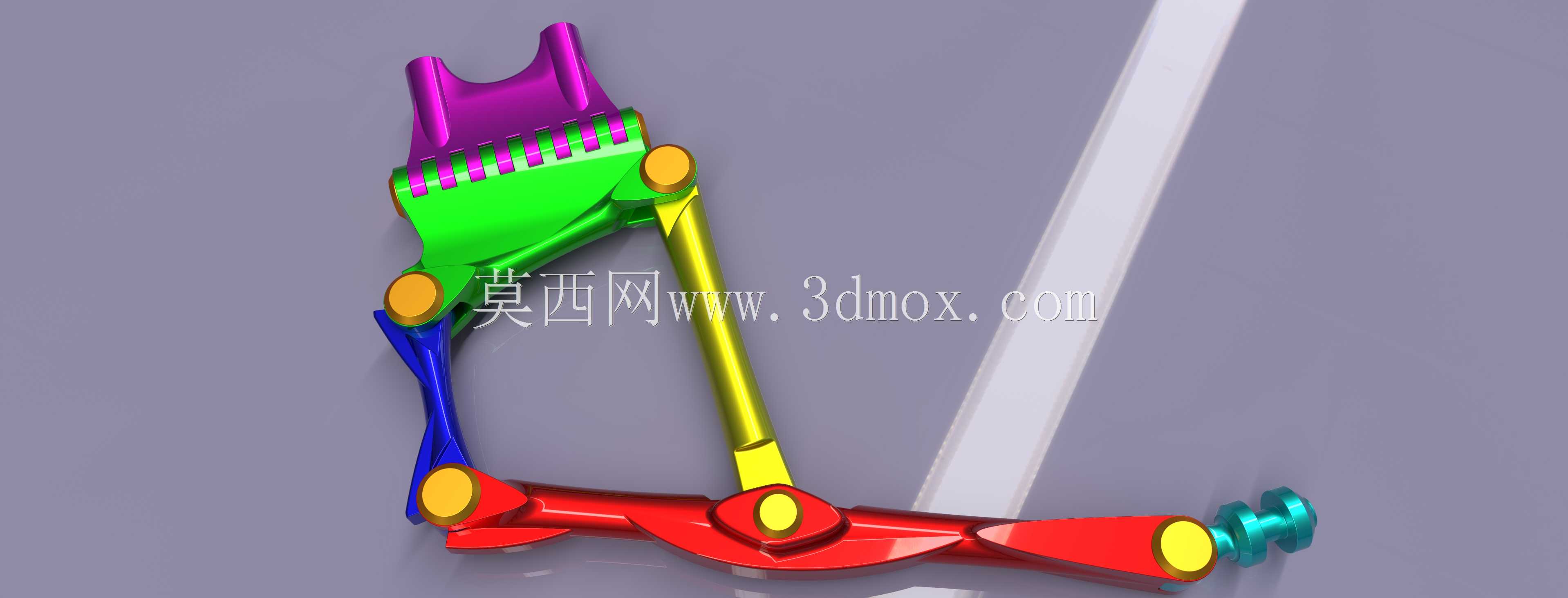 变长连杆扫掠