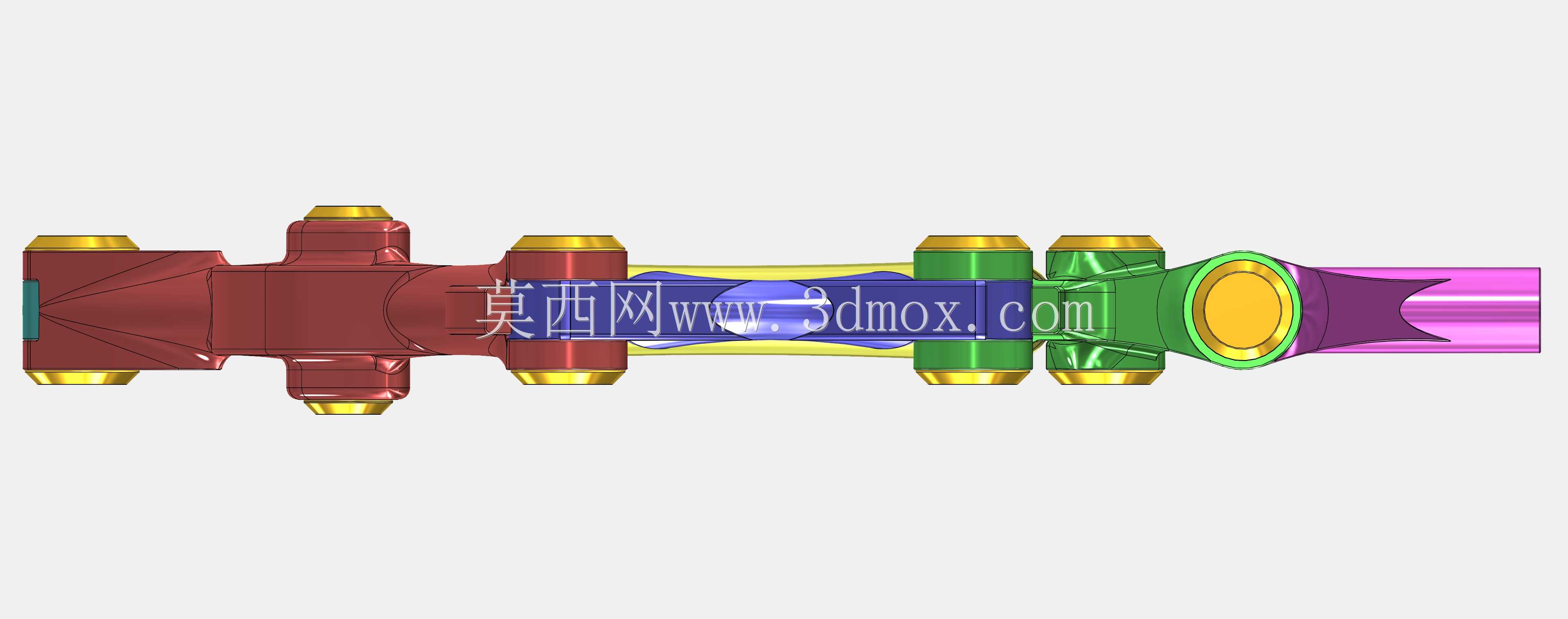 变长连杆扫掠