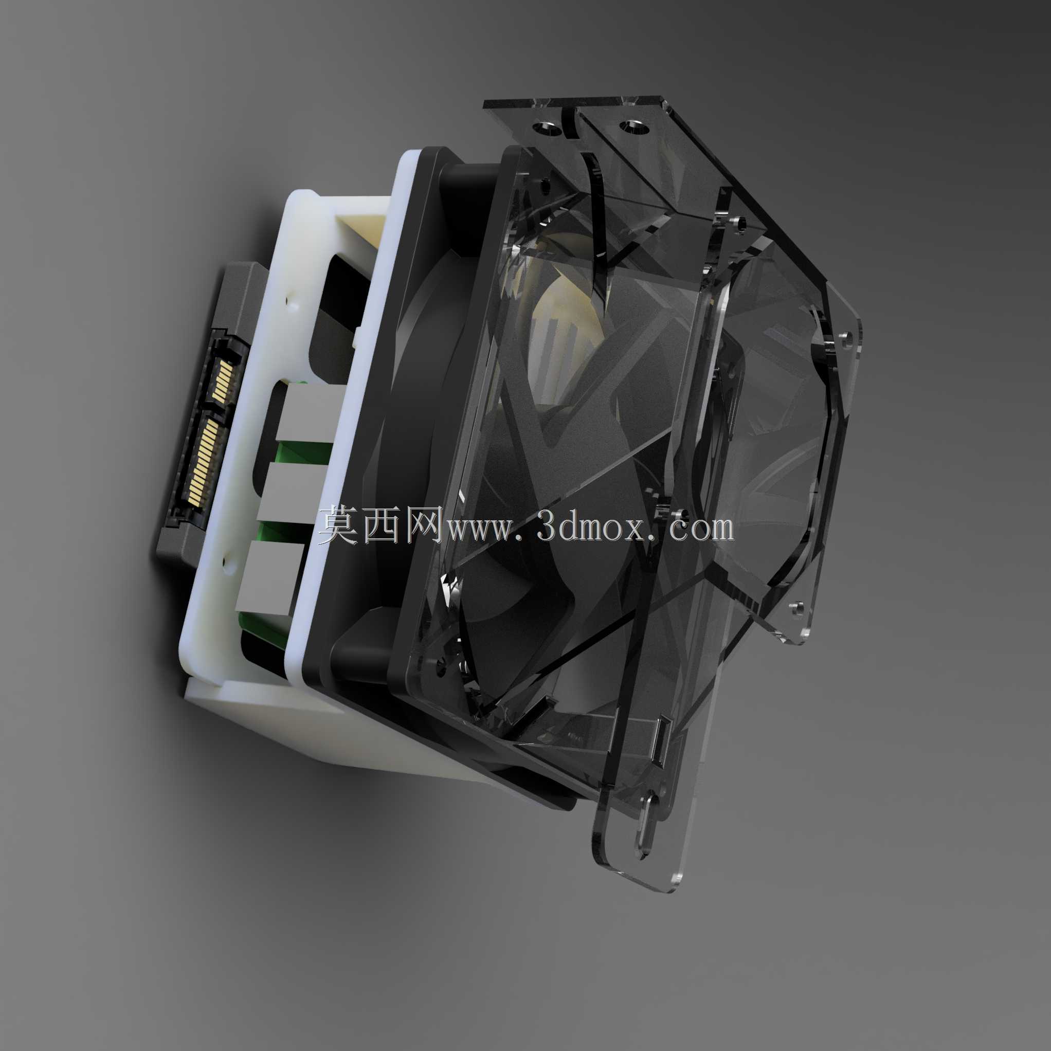 Raspberry Pi4���ܣ���120mm���Ȱ�װ��60mmת��
