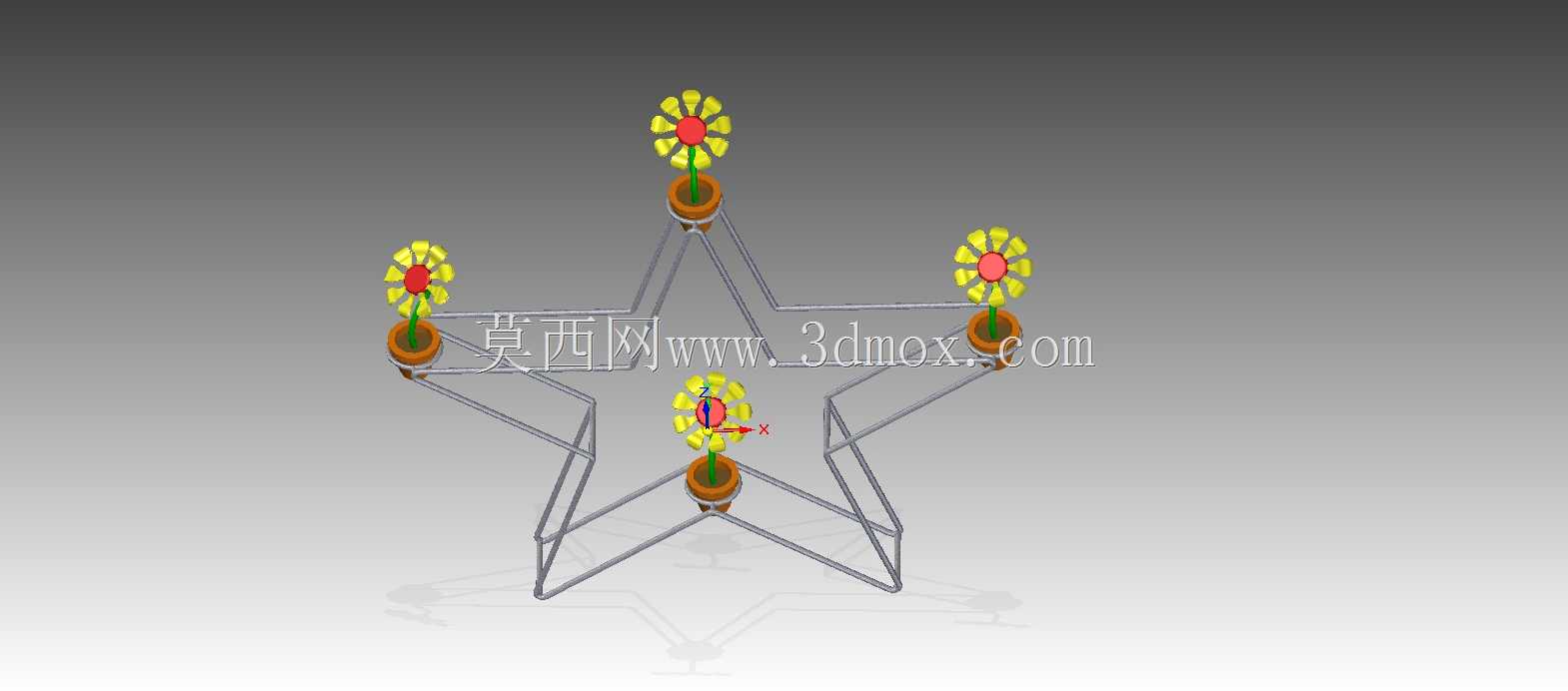 星架到花盆