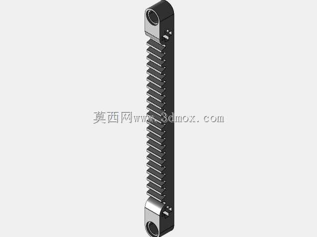 64781齿轮齿条1 x 13,带轴和销孔