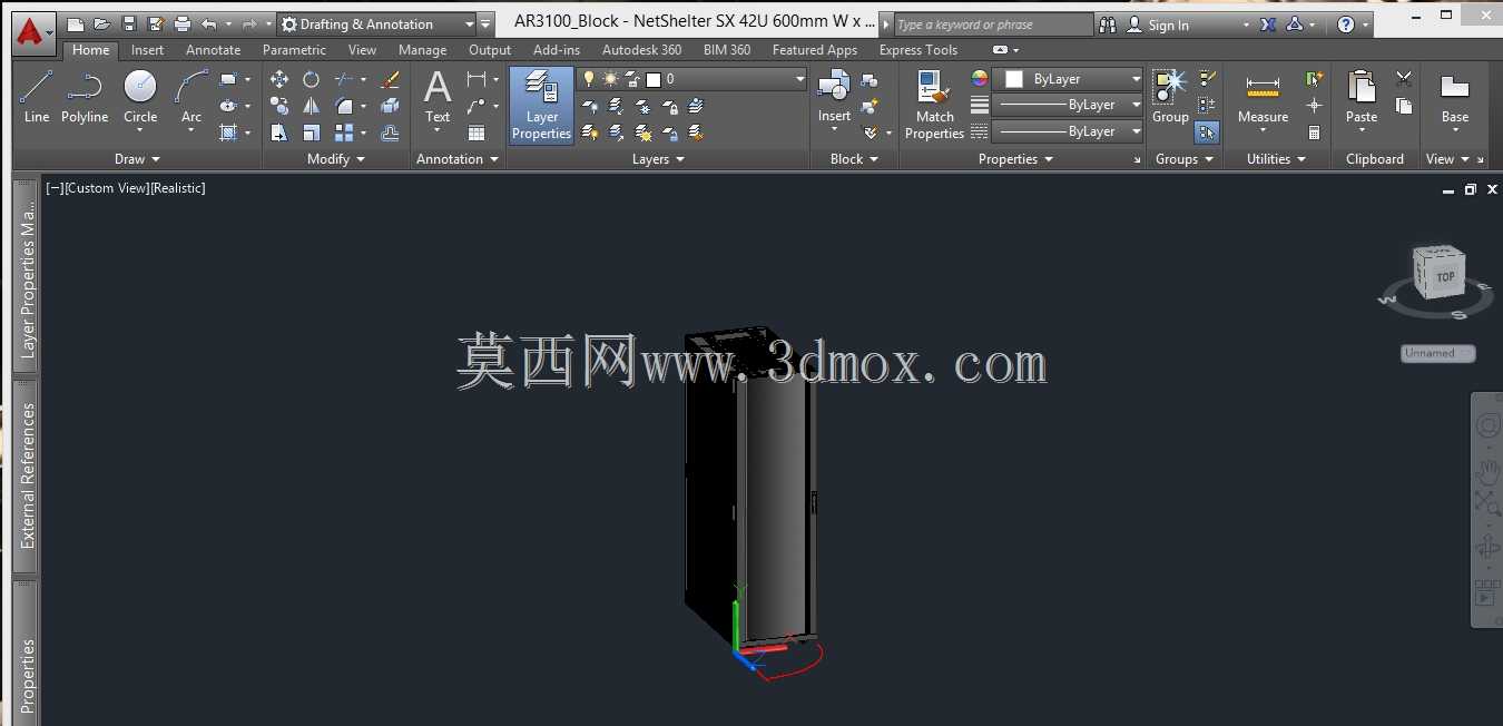 AR3100_����-NetShelter SX 42U 600mm��x 1070mm