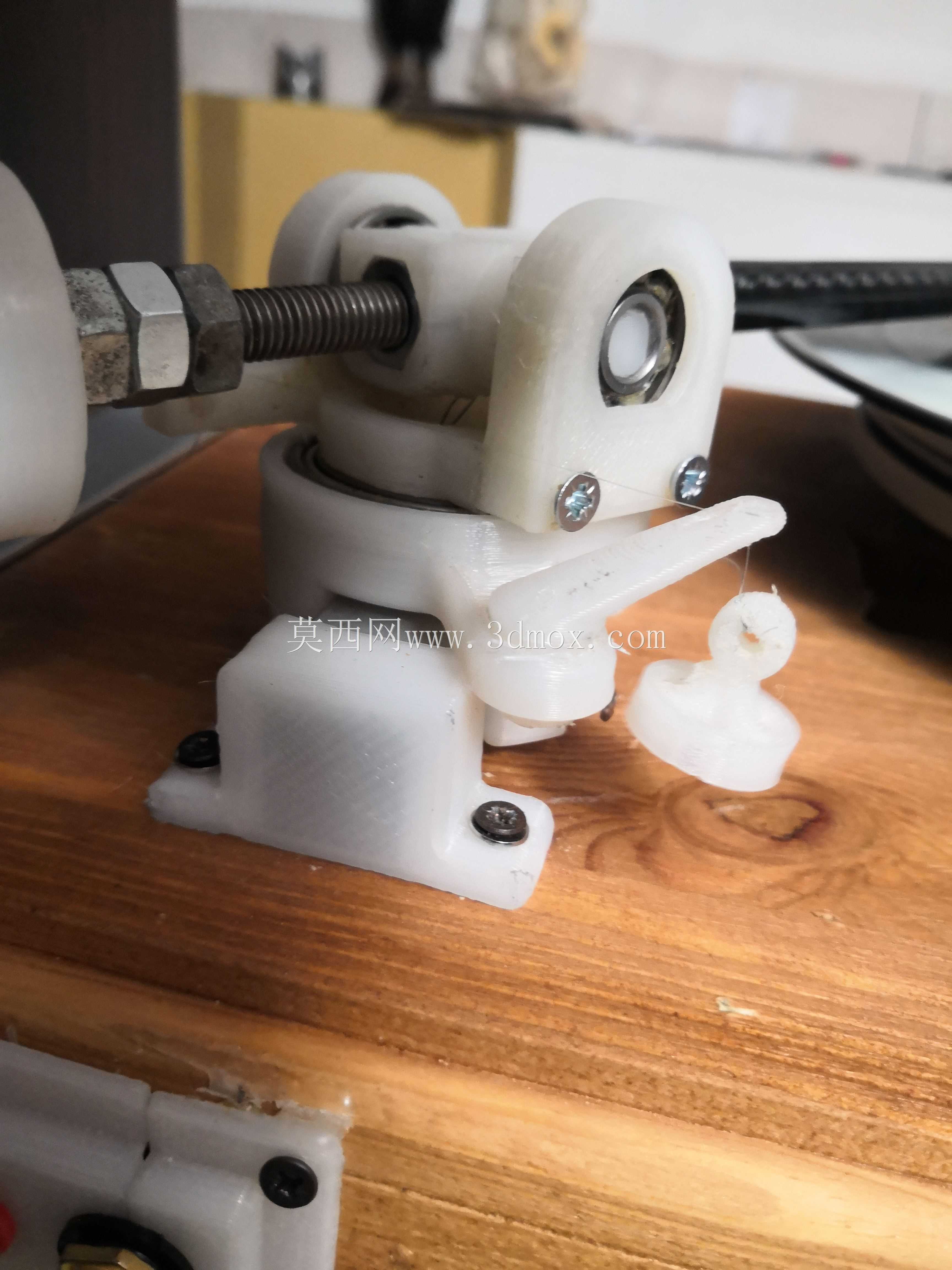 带有3D打印色调的唱片播放器