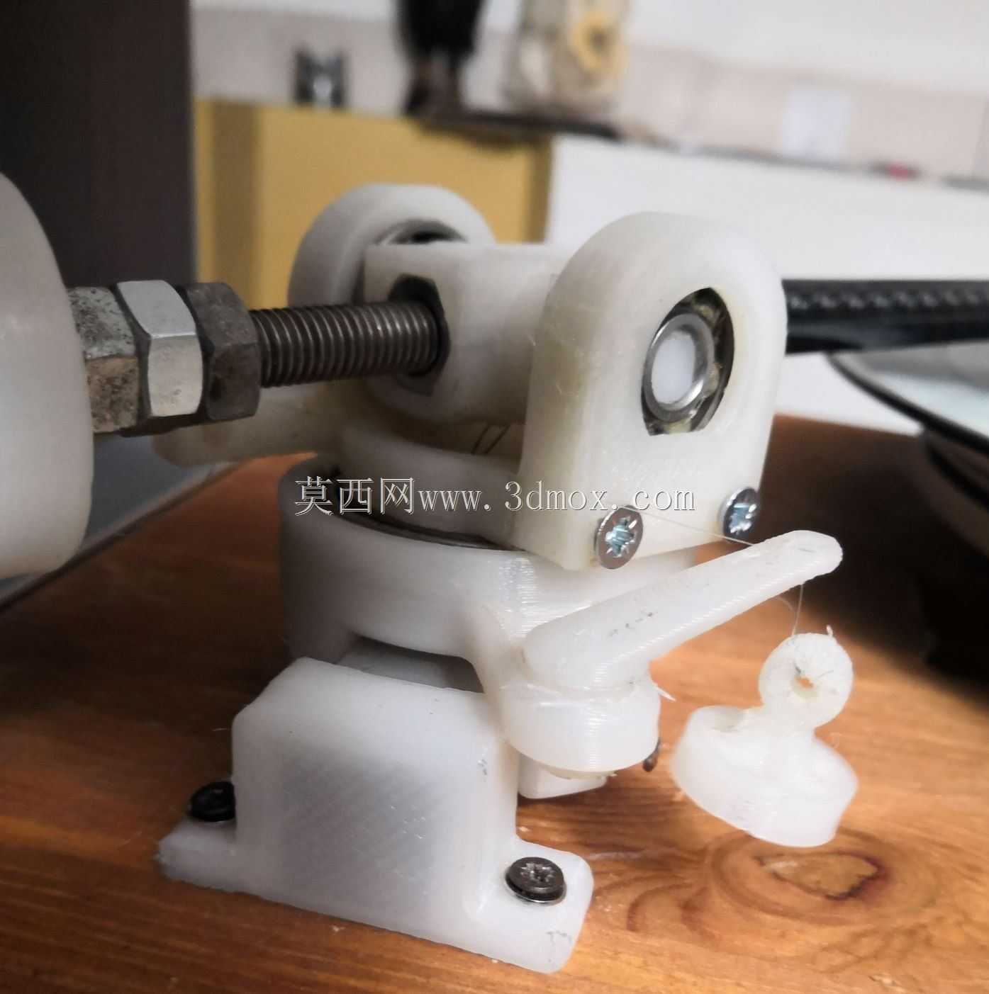 带有3D打印色调的唱片播放器
