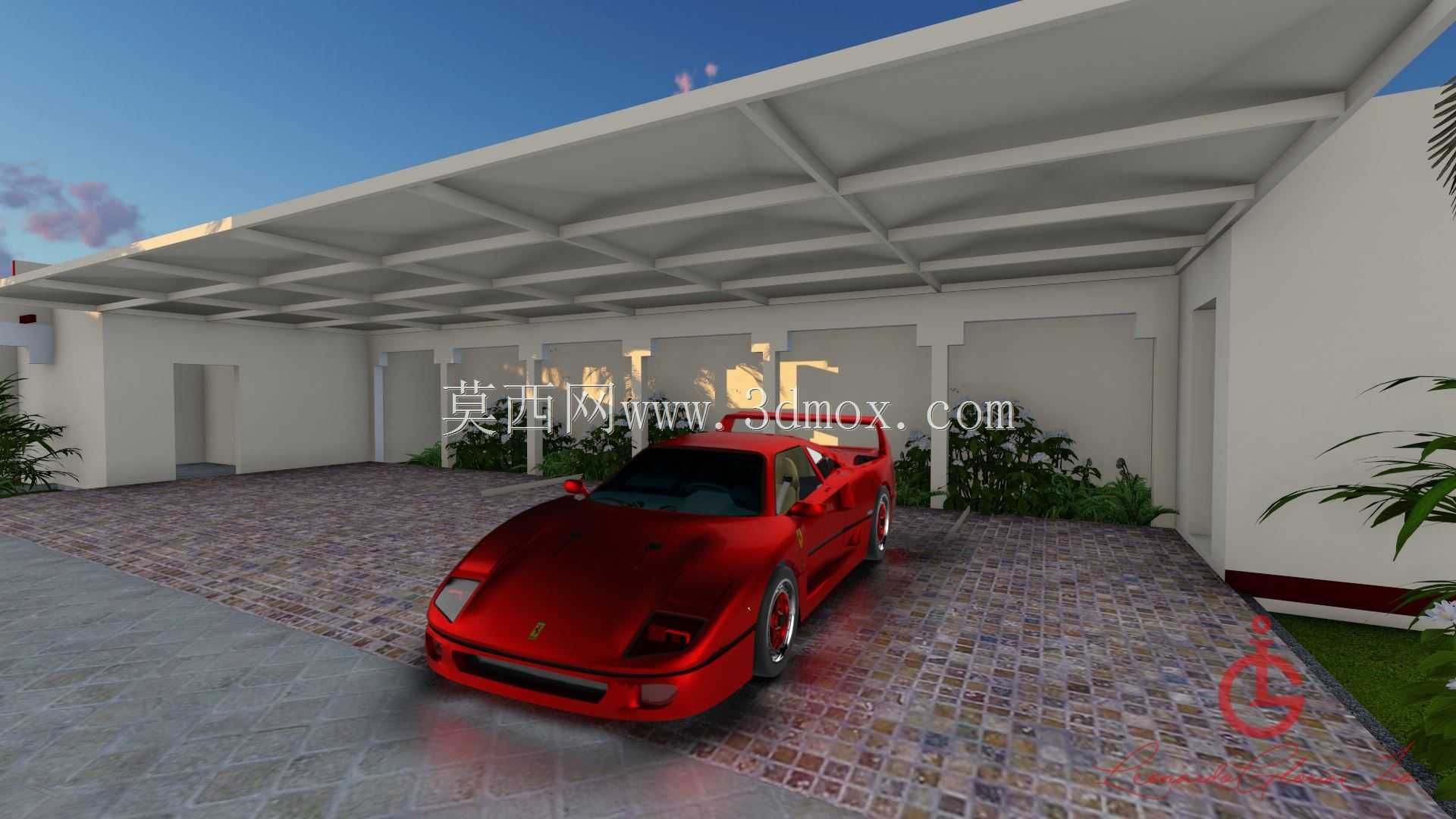 法拉利跑车