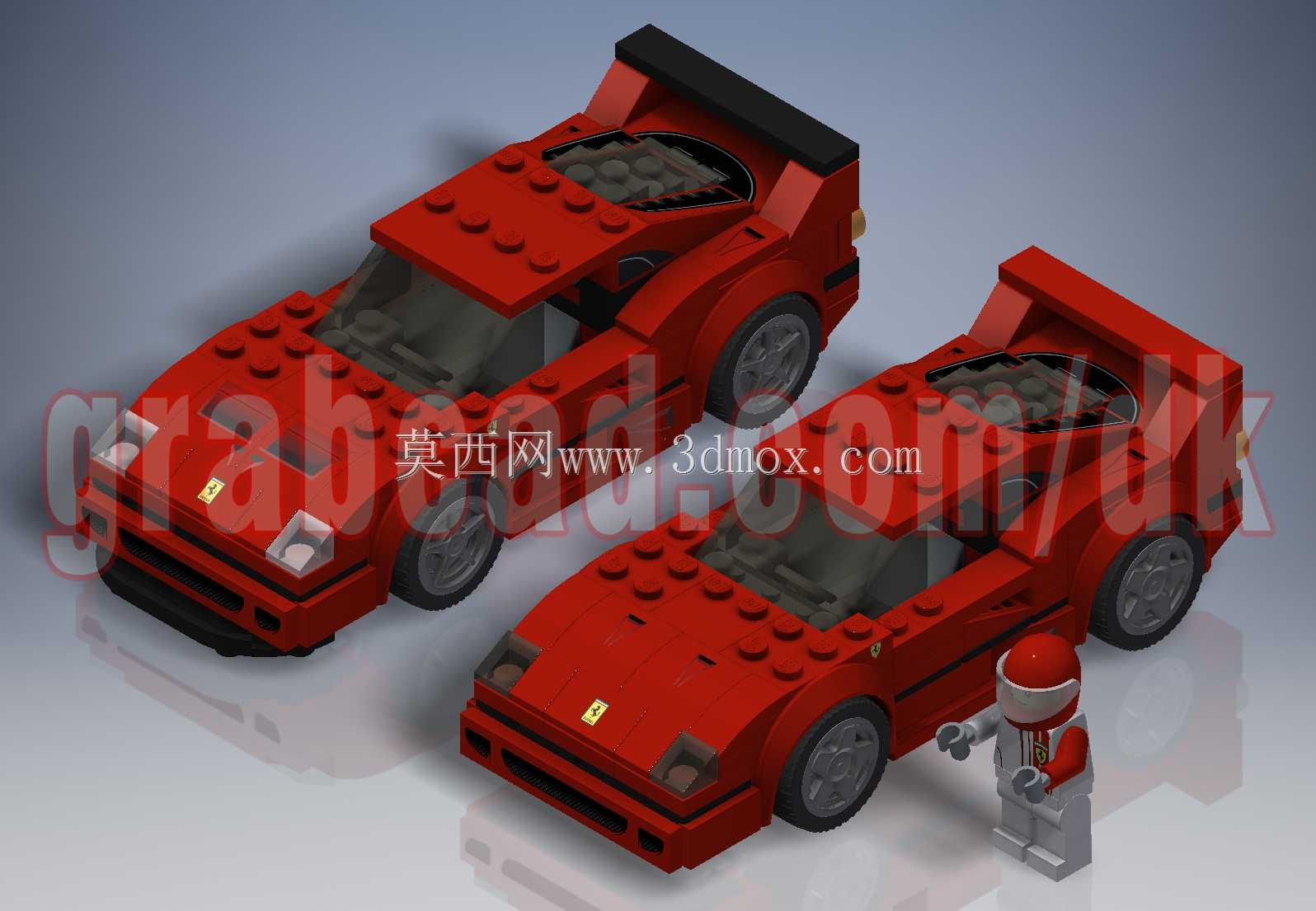 乐高速度冠军-法拉利F40竞赛(75890)