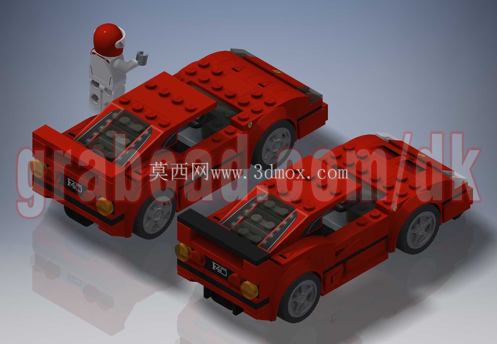 乐高速度冠军-法拉利F40竞赛(75890)