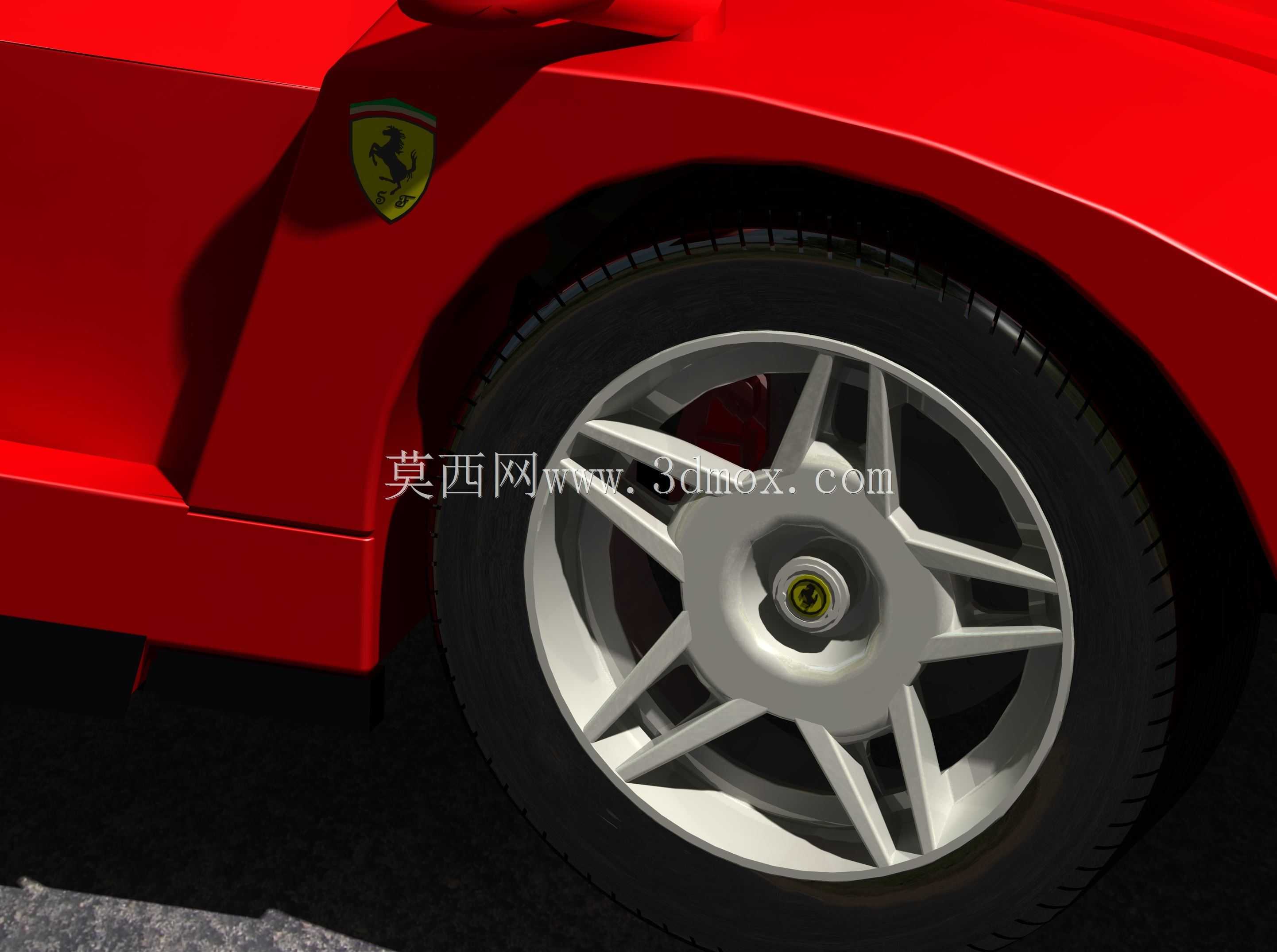 带有Catia V5的恩佐法拉利玩具模型