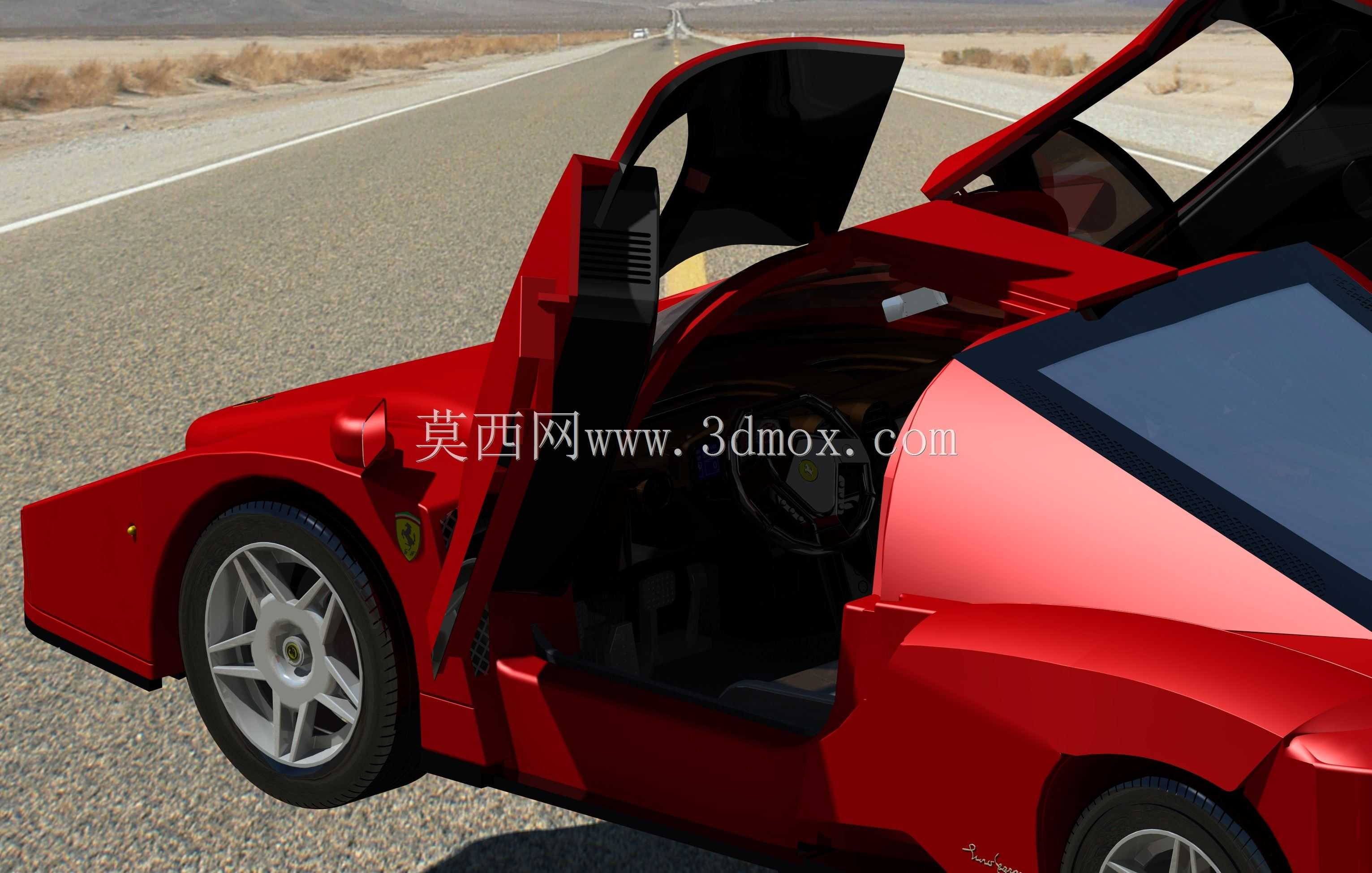 带有Catia V5的恩佐法拉利玩具模型