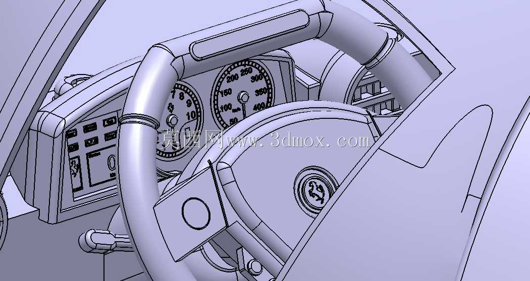 带有Catia V5的恩佐法拉利玩具模型