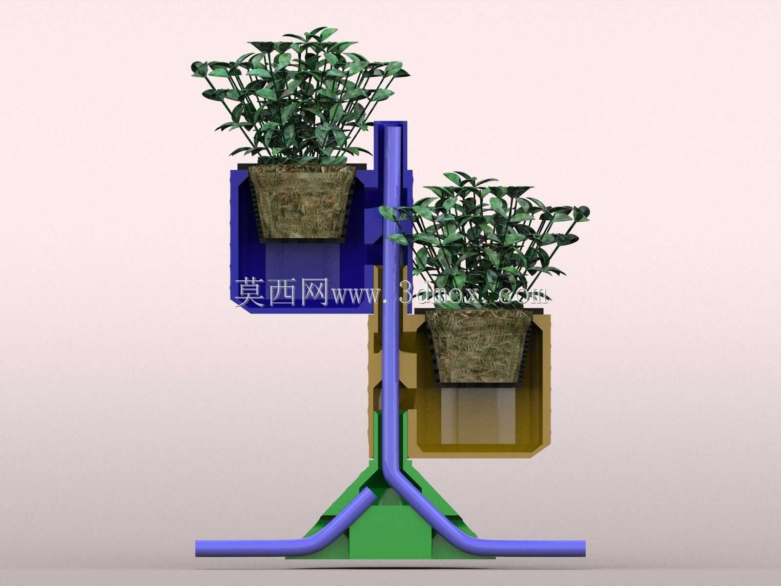 占地面积小的水培花园