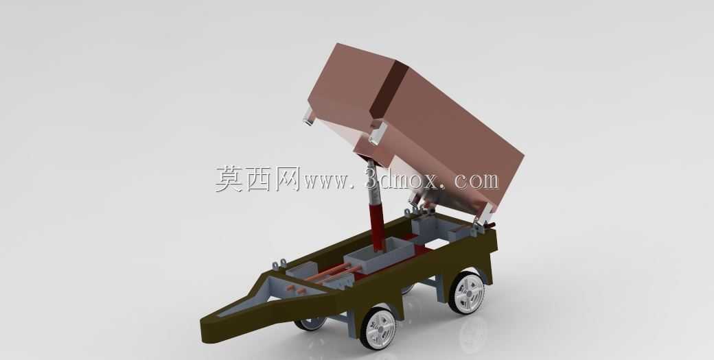 creo多方向卸料车