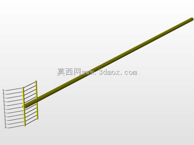 清洁炉排的耙子