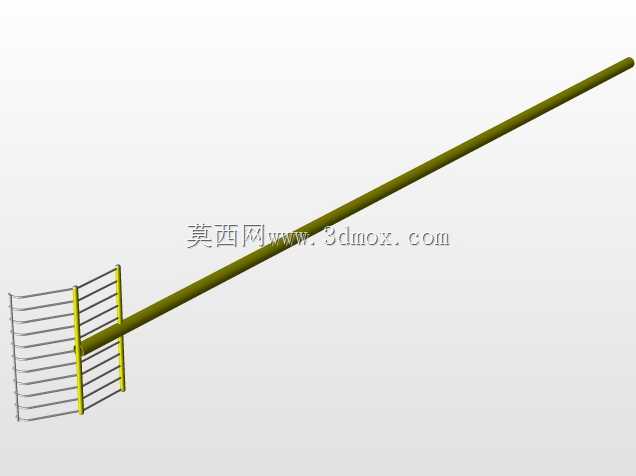 清洁炉排的耙子